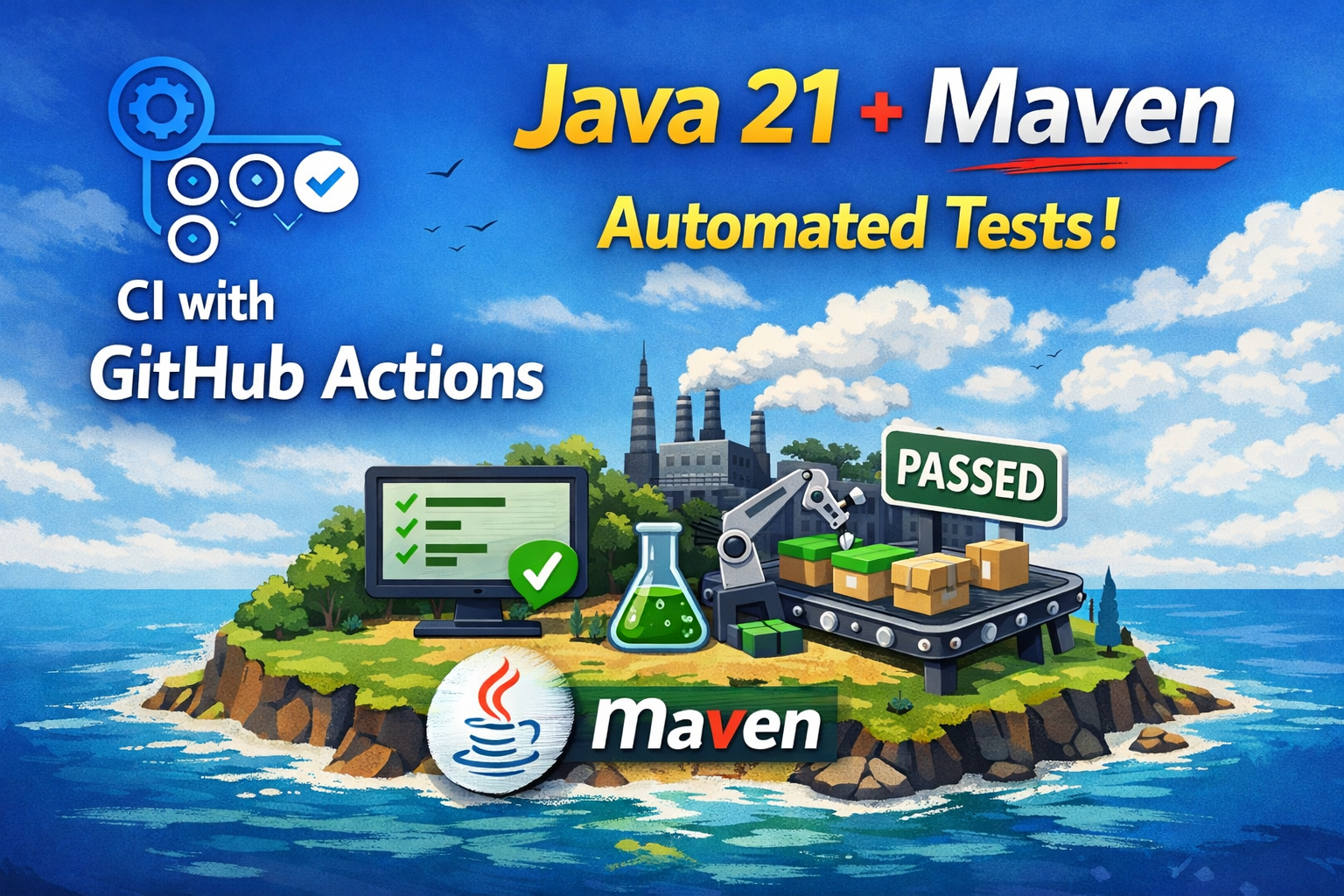 GitHub Actions Java Maven unit tests