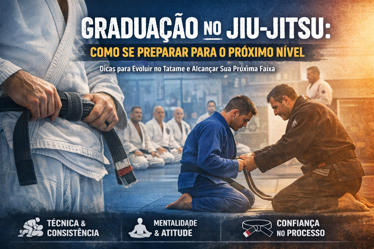 Graduação no Jiu Jitsu