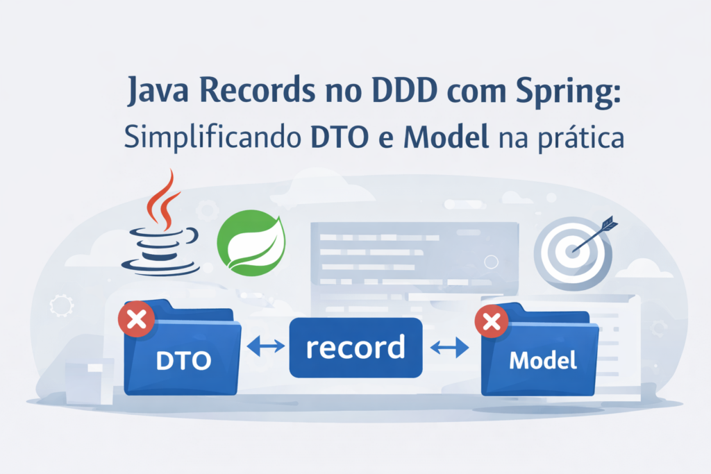 Java Records no DDD com Spring: Simplificando DTO e Model na prática